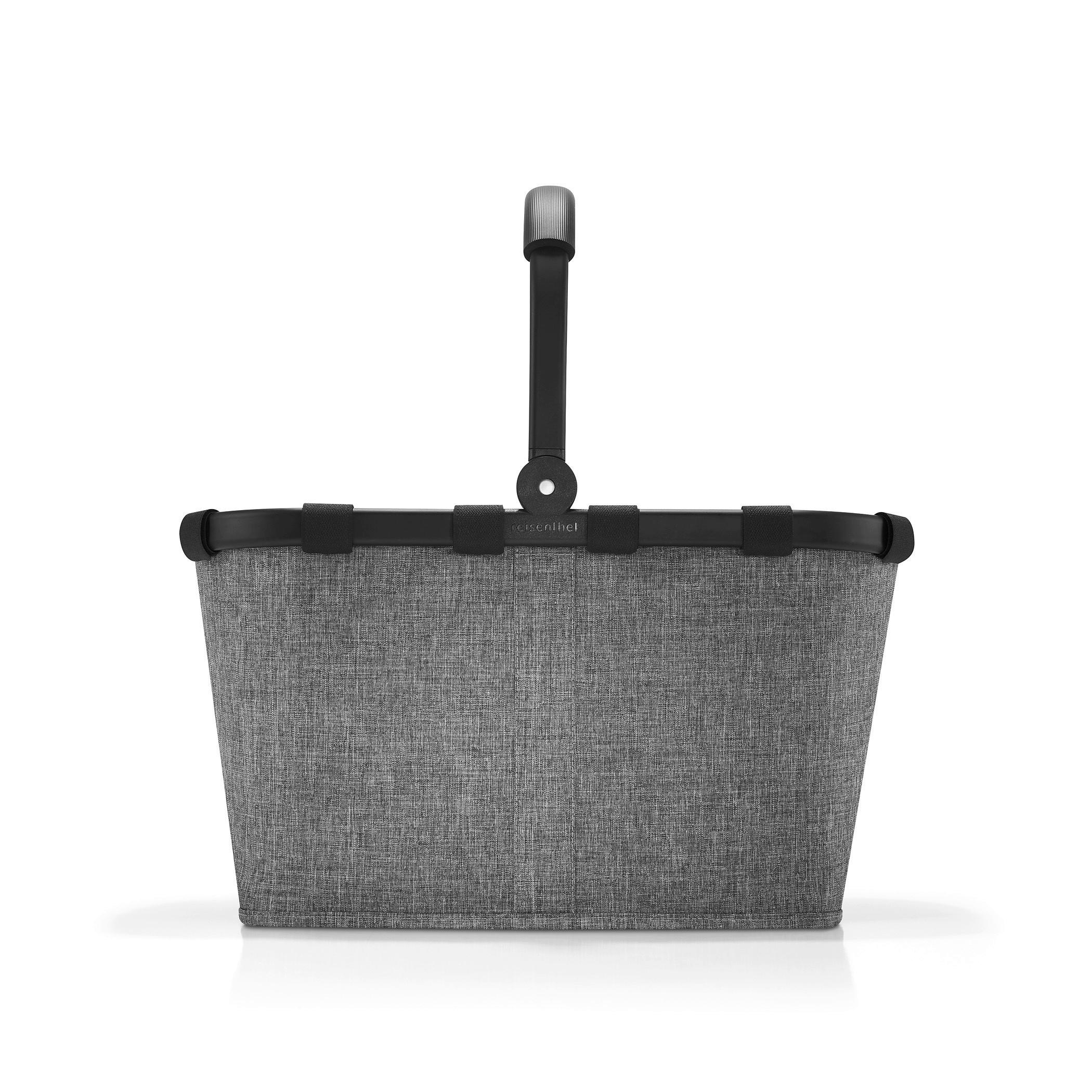 EINKAUFSKORB 22 L  - Grau, KONVENTIONELL, Textil/Metall (49/29/28cm) - Reisenthel