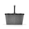 EINKAUFSKORB 22 L  - Grau, KONVENTIONELL, Textil/Metall (49/29/28cm) - Reisenthel