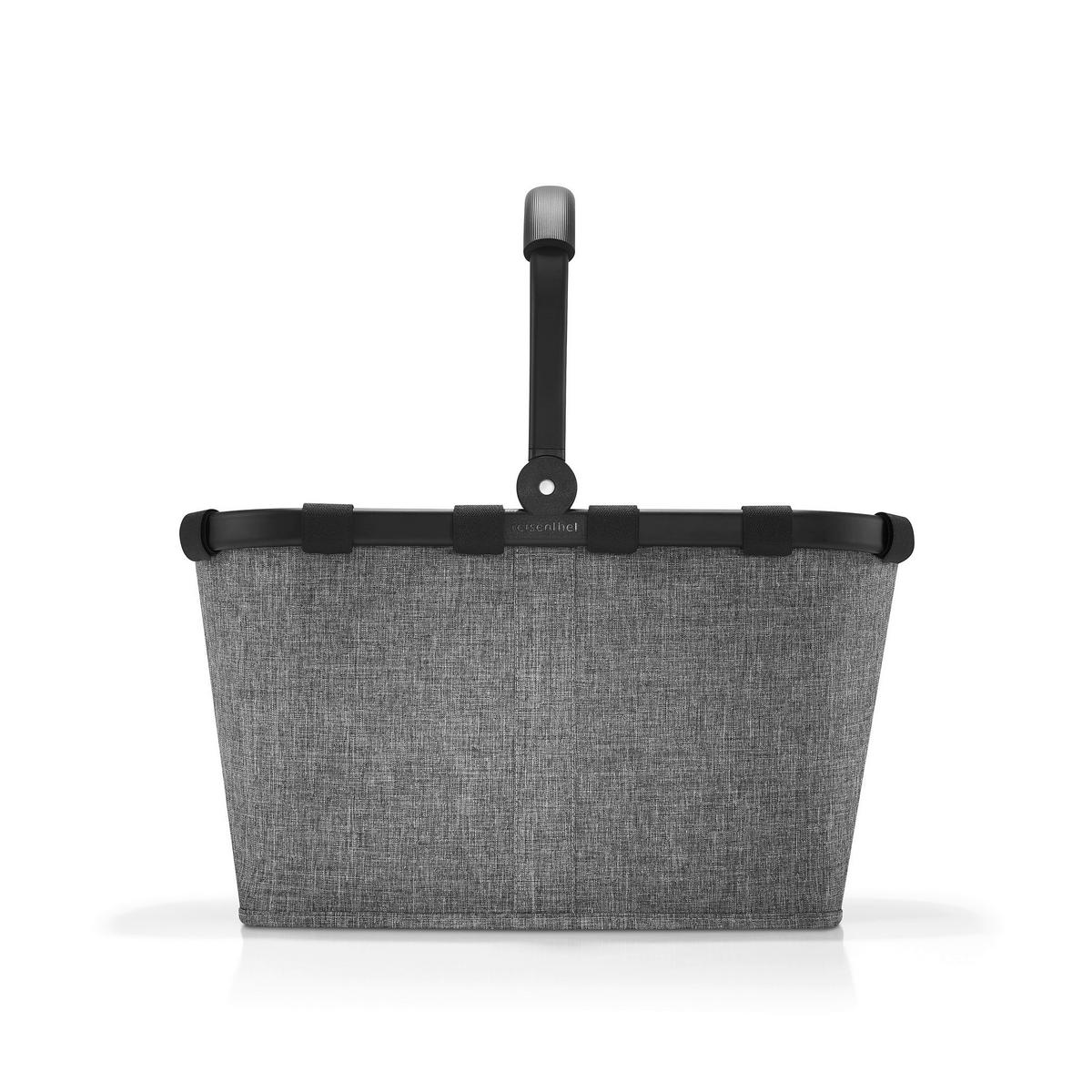 EINKAUFSKORB 22 L  - Grau, KONVENTIONELL, Textil/Metall (49/29/28cm) - Reisenthel