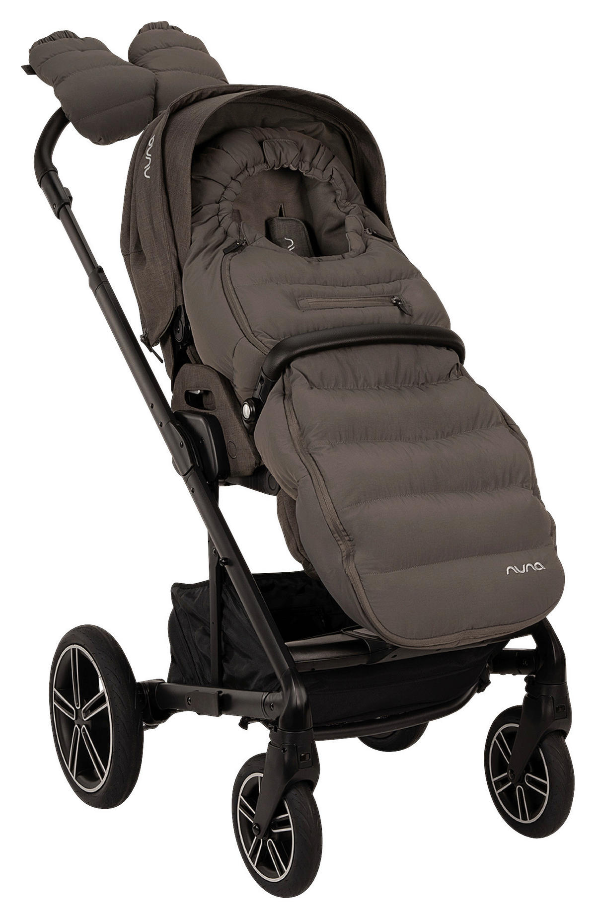 FUßSACK  - Grau, Basics, Textil (99/42/14cm) - Nuna