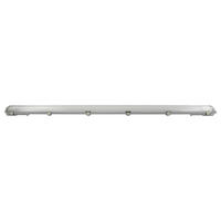 LED-DECKENLEUCHTE 126,8/8,8/5,2 cm   - Grau, Basics, Kunststoff (126,8/8,8/5,2cm)