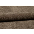 ECKSOFA Braun Flachgewebe - Schwarz/Braun, KONVENTIONELL, Textil/Metall (252/162cm) - Carryhome