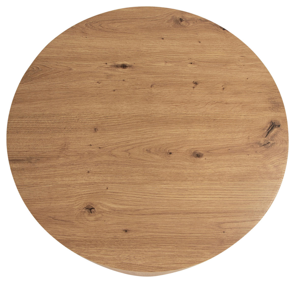 BEISTELLTISCH 60/60/40 cm Eichefarben rund  - Eichefarben, Design, Holzwerkstoff (60/60/40cm) - MID.YOU