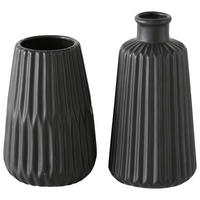 VÁZA, keramika, 17 cm - čierna, Design, keramika (8/17cm)