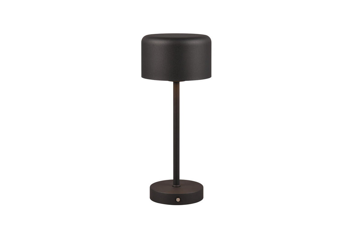LED-TISCHLEUCHTE JEFF 12,6/30 cm   - Schwarz, Basics, Metall (12,6/30cm)