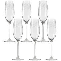 GLÄSERSET Chateau 6-teilig  - Transparent, LIFESTYLE, Glas (200ml) - Leonardo