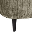 ECKSOFA Taupe Chenille  - Taupe/Schwarz, Design, Holz/Textil (265/200cm) - Landscape