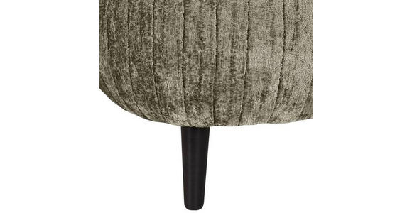 ECKSOFA Taupe Chenille  - Taupe/Schwarz, Design, Holz/Textil (265/200cm) - Landscape