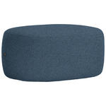 HOCKER in Textil Dunkelblau  - Schwarz/Dunkelblau, MODERN, Kunststoff/Textil (88/43/66cm) - Hom`in
