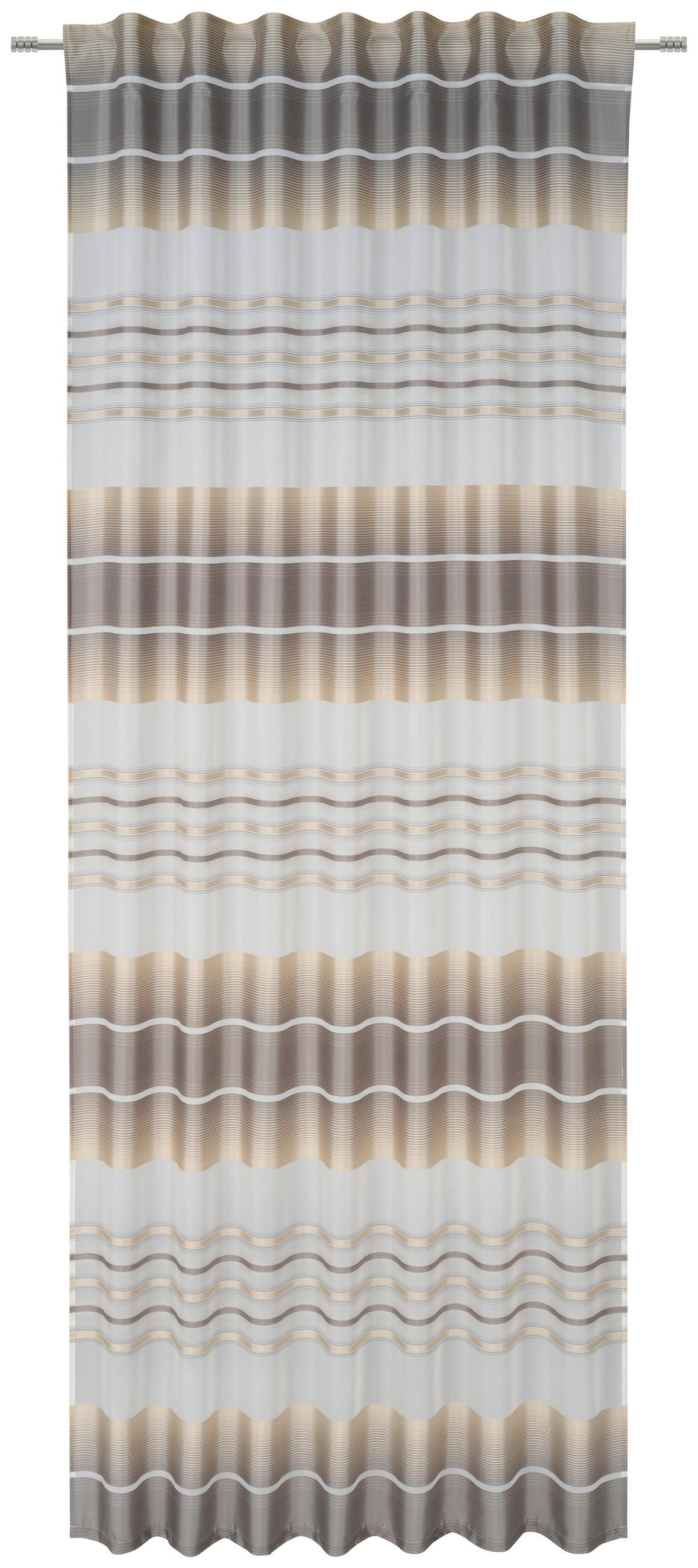 GOTOVA ZAVESA siva - siva, Konvencionalno, tekstil (140/245cm) - Esposa
