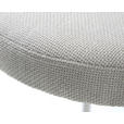 HOCKER Webstoff Sandfarben, Beige  - Sandfarben/Beige, Basics, Textil/Metall (43,5/48/43,5cm) - Xora