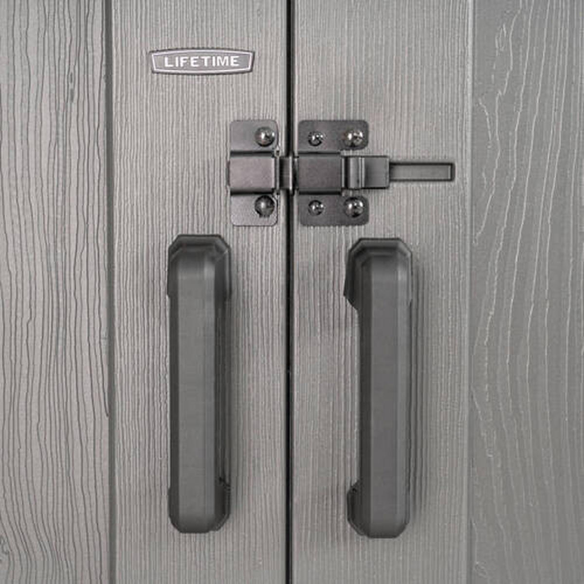 GERÄTEHAUS 254/237/254 cm  - Grau, Basics, Kunststoff (254/237/254cm)