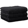 HANDTUCH Lifestyle Uni Schwarz  - Schwarz, Basics, Textil (50/100cm) - Cawoe