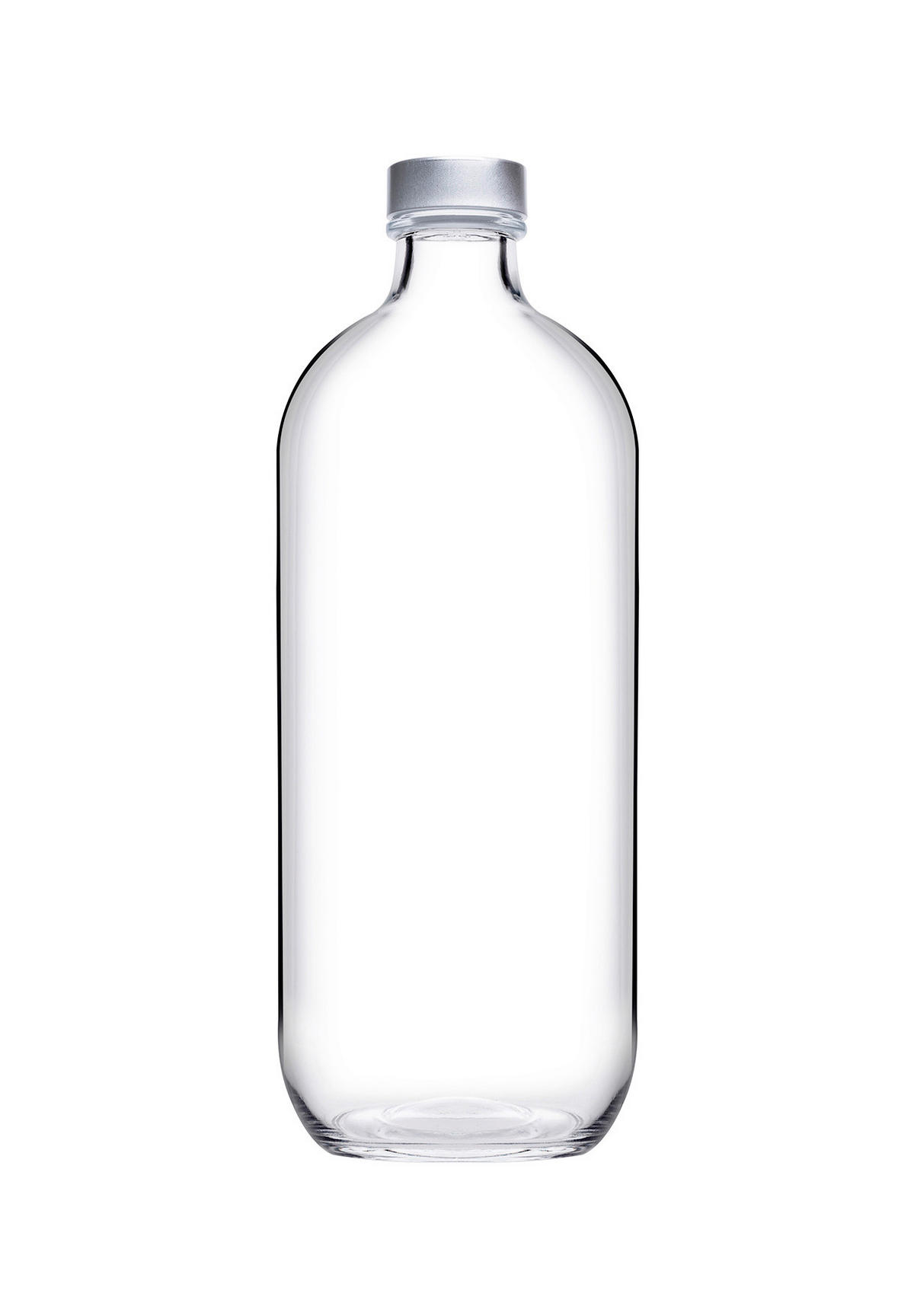 UNIVERZÁLNA FĽAŠA 1,1 l - číra, Basics, sklo (9,0/25,0/9,0cm)