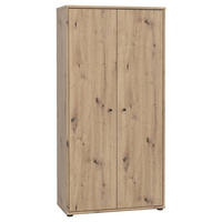 DREHTÜRENSCHRANK in Eiche Artisan  - Eiche Artisan, Design, Holzwerkstoff (73,7/149,5/34,8cm)