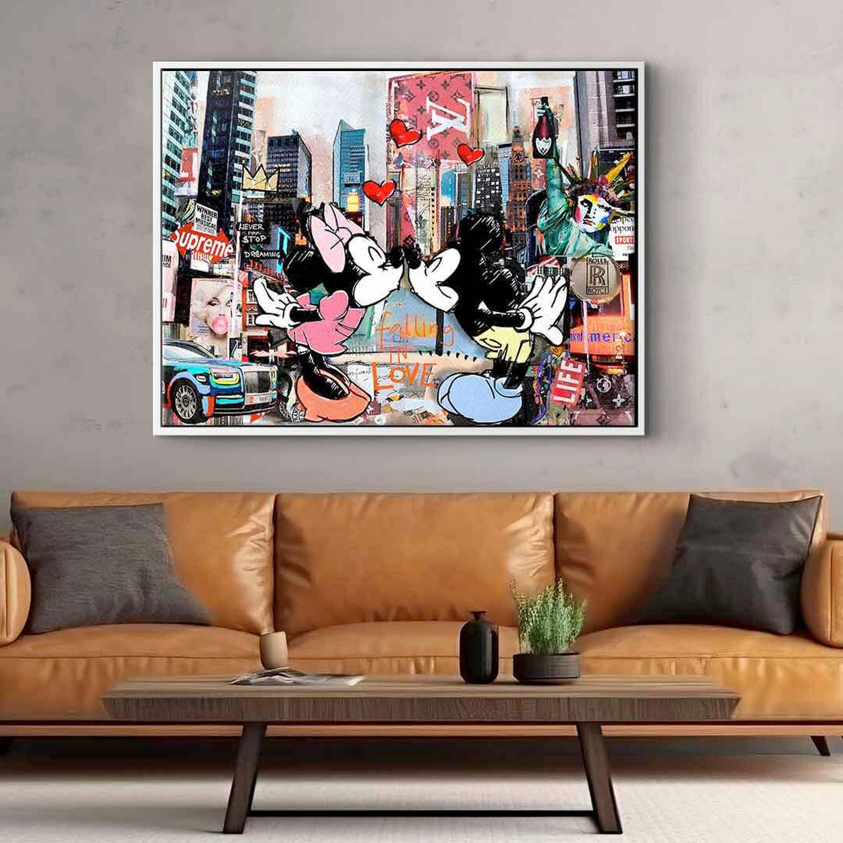 KUNSTDRUCK  - Multicolor, Basics, Holz (120x90cm)