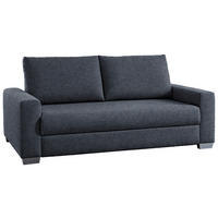 SCHLAFSOFA Textil Grau  - Silberfarben/Grau, Design, Holz/Textil (182/77-88/110/120cm) - Bali