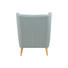 SESSEL Webstoff Hellgrau - Hellgrau/Naturfarben, LIFESTYLE, Holz/Textil (84/105/89cm) - Carryhome