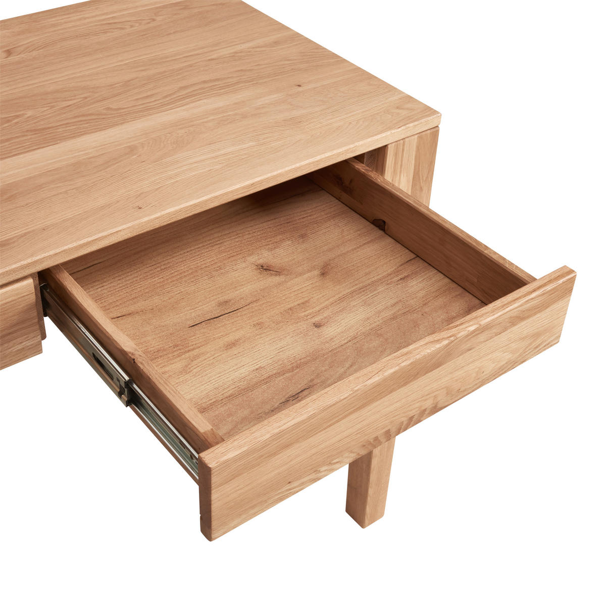 SCHREIBTISCH 110/55/76 cm  in Wildeiche  - Wildeiche, Natur, Holz (110/55/76cm) - Livetastic