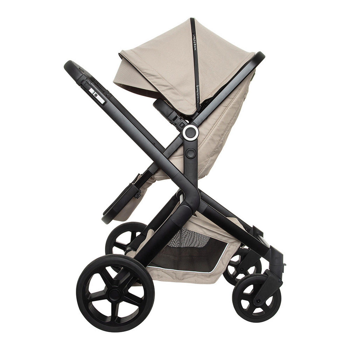 KOMBINIRANA DJEČJA KOLICA   - crna/taupe, Basics, tekstil/metal (103/60/115cm) - Koelstra