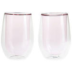 KAFFEEGLAS - Rosa, KONVENTIONELL, Glas (7,5/12,5cm) - Novel