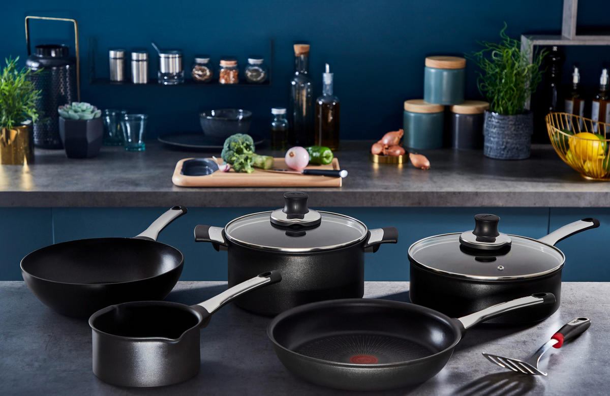 PANNA   26 cm  - svart, Design, metall/plast (26cm) - Tefal