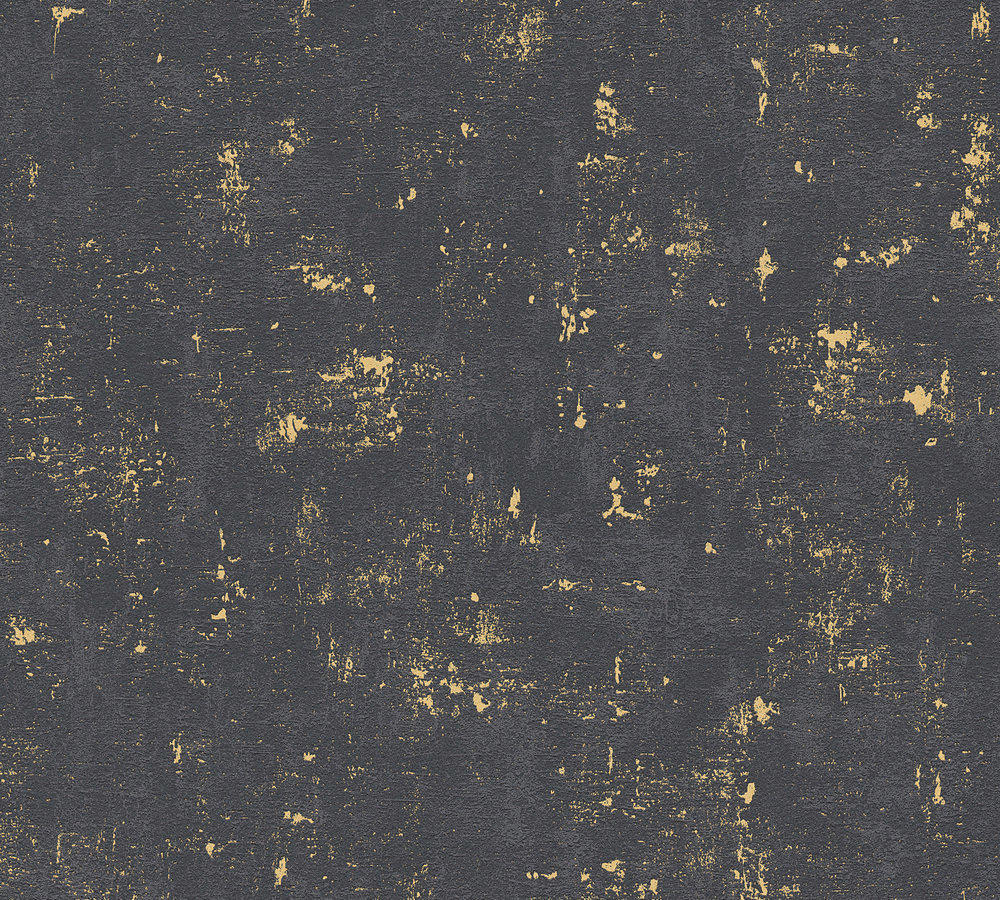 TAPETA VINILNA  crna, zlatne boje  - zlatne boje/crna, Trend, papir (53*1000cm)