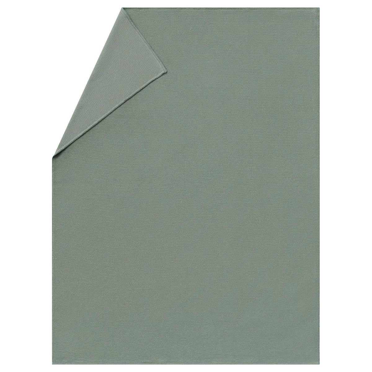 DECKE 140/200 cm  - Smaragdgrün, Basics, Textil (140/200cm) - David Fussenegger