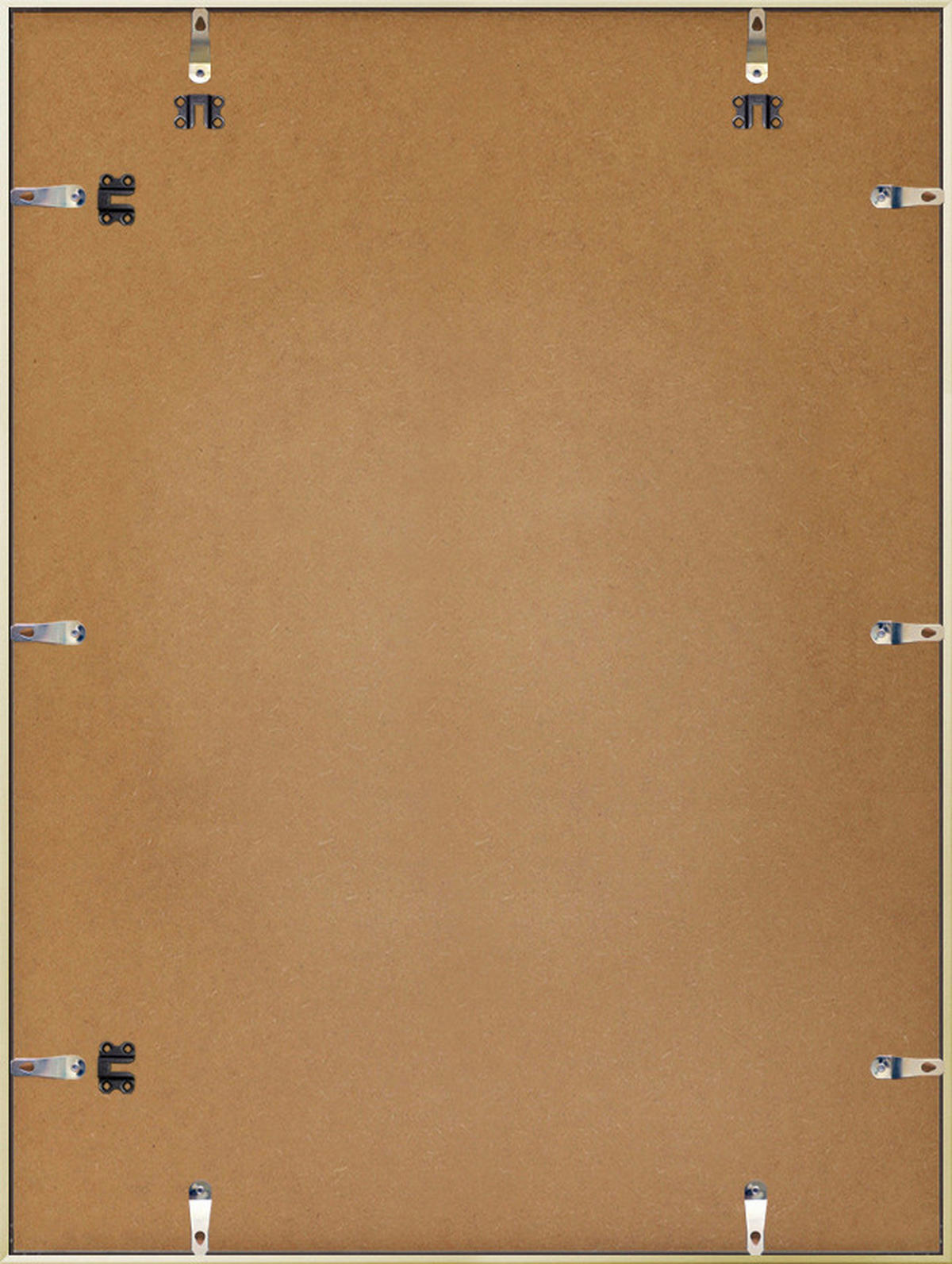 BILDERRAHMEN - Chromfarben, Basics, Papier/Holzwerkstoff (60/80/1,8cm)