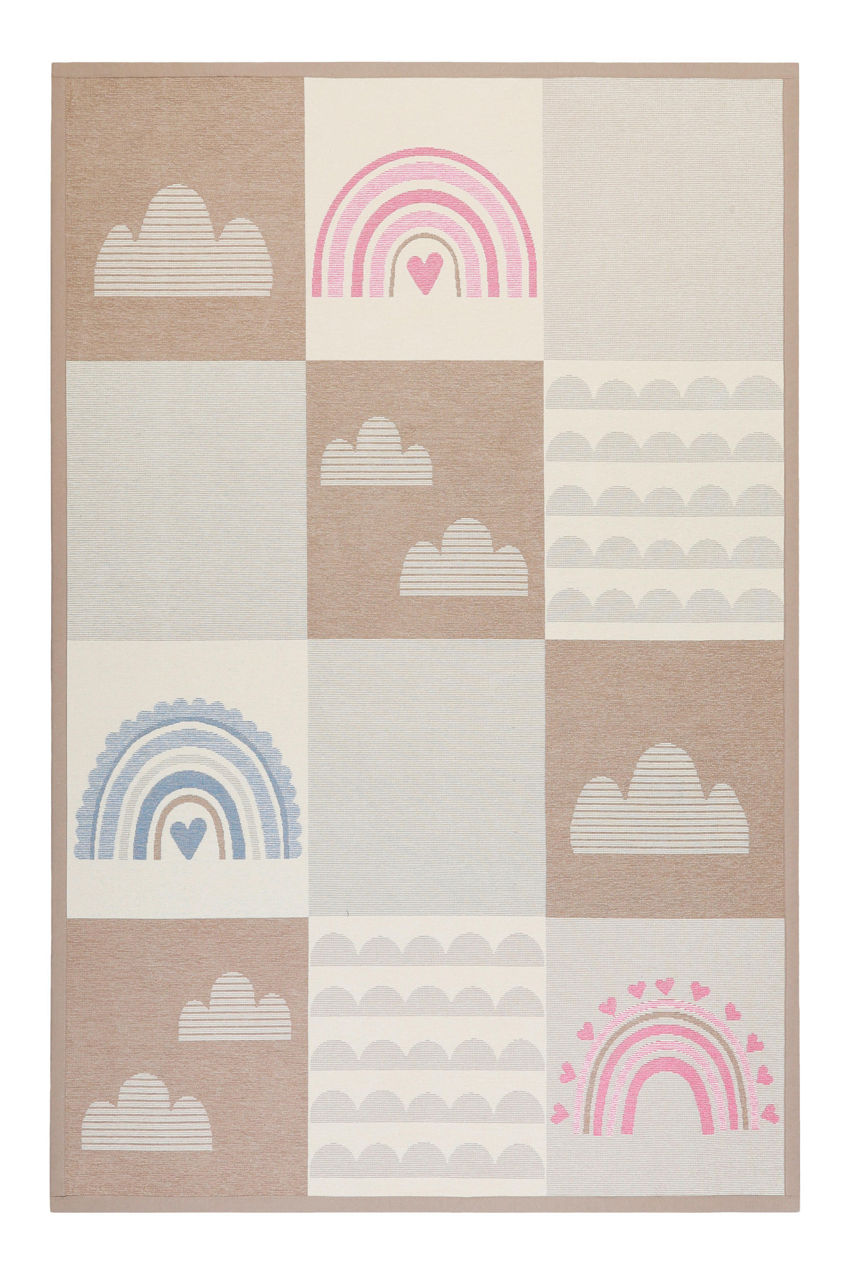 KINDERTEPPICH 160/230 cm Lovely Rainbow 