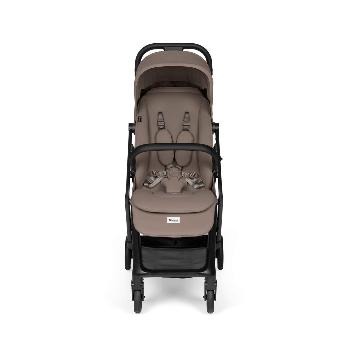 BUGGY Fly N Care  - Beigebraun/Schwarz, Basics, Textil/Metall (80/45/100cm) - Hauck