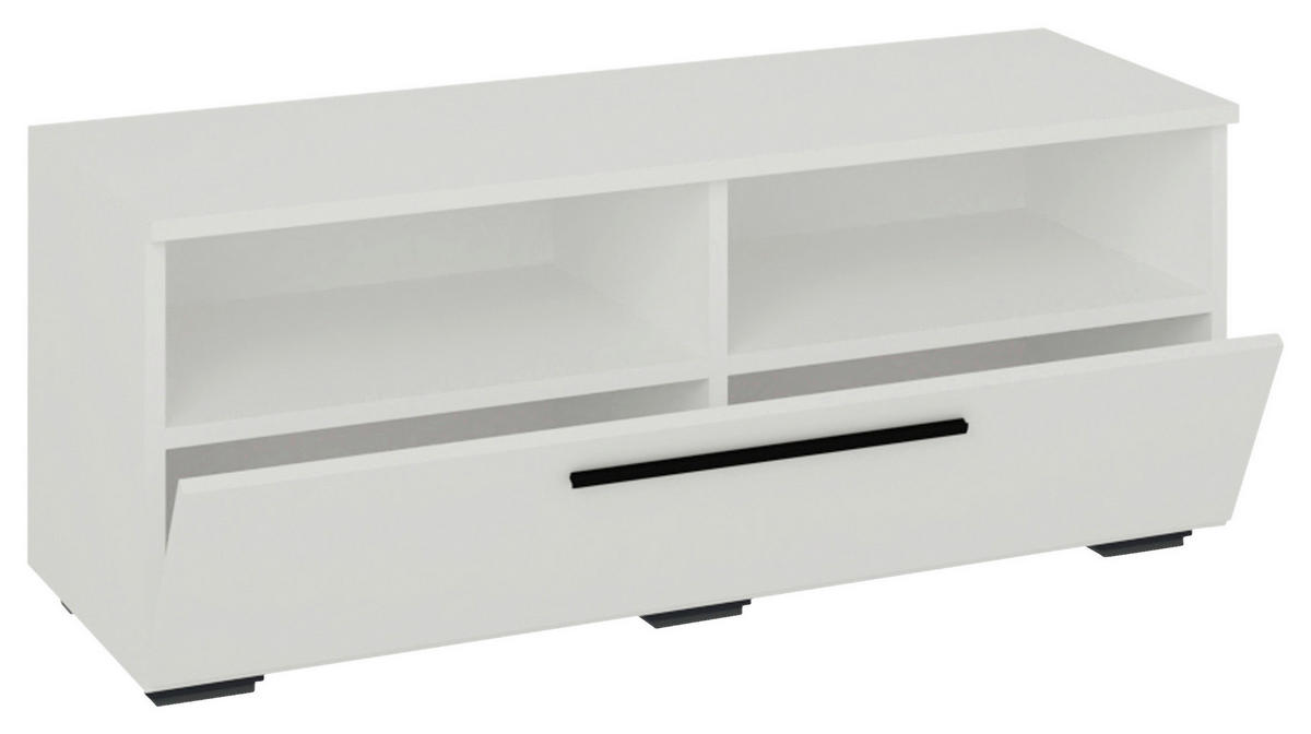 LOWBOARD  in 95/39/40 cm  - Schwarz/Weiß, MODERN, Holzwerkstoff/Kunststoff (95/39/40cm) - MID.YOU
