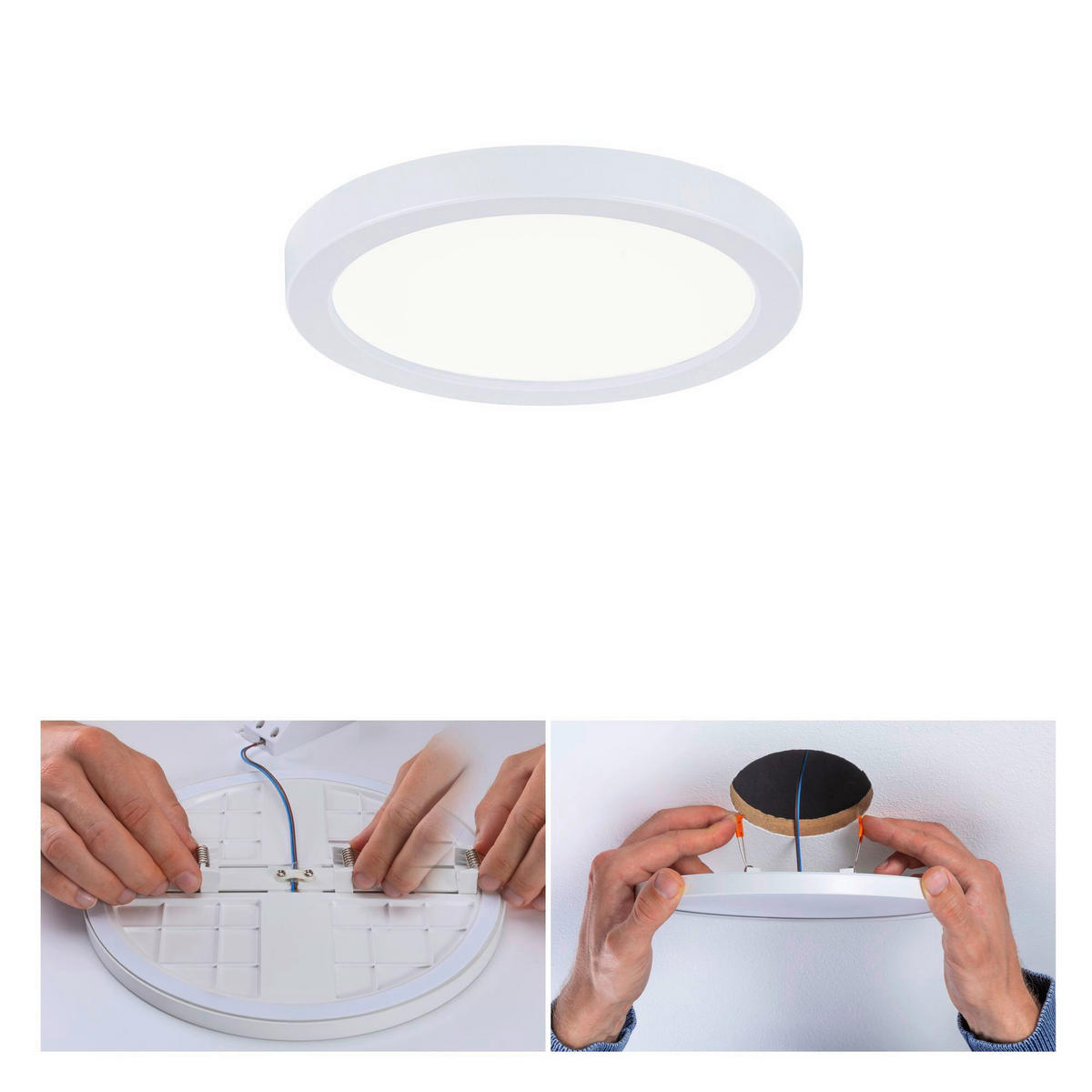 LED-PANEEL  - Weiß, Design, Kunststoff (11,8cm) - Paulmann