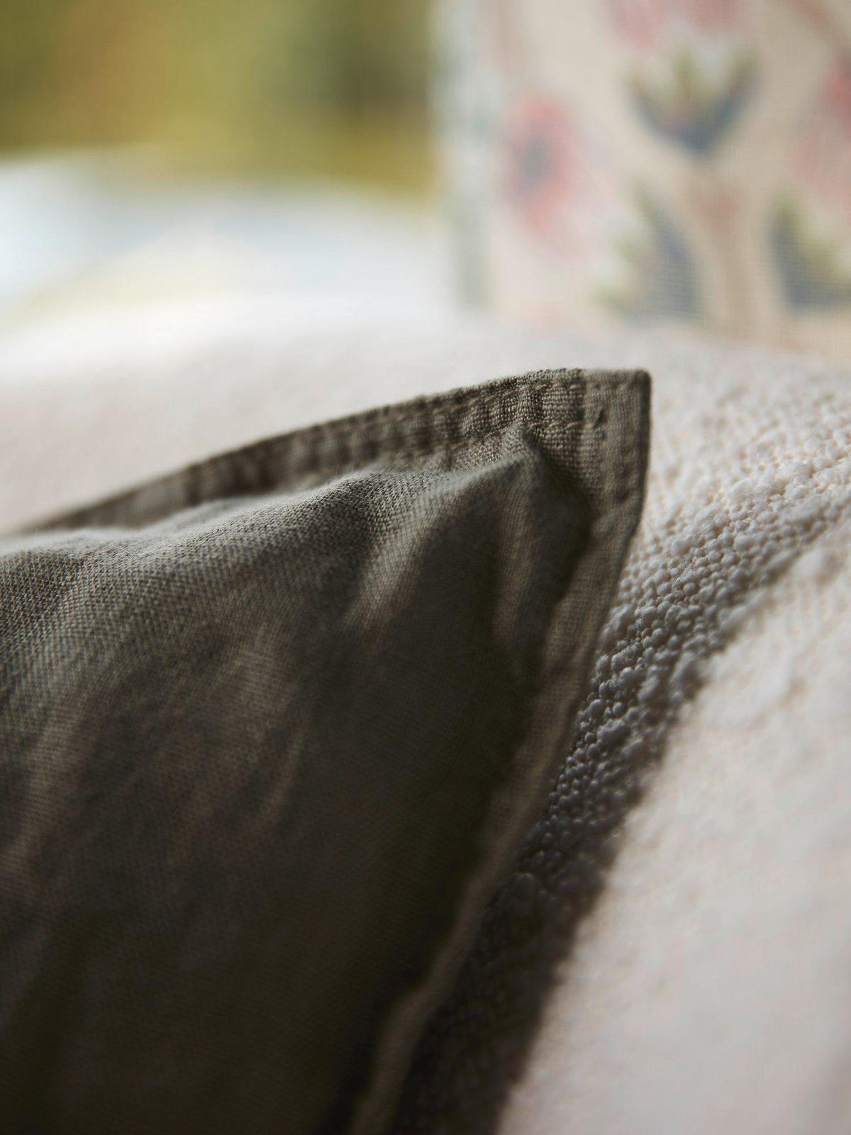 KISSENHÜLLE Julie 45/45 cm  - Grün, Basics, Textil (45/45cm)