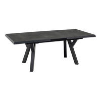 LOUNGE STOL   antracit, boje škriljevca  - boje škriljevca/antracit, Moderno, metal/keramika (163-203/93/77cm) - Ambia Garden