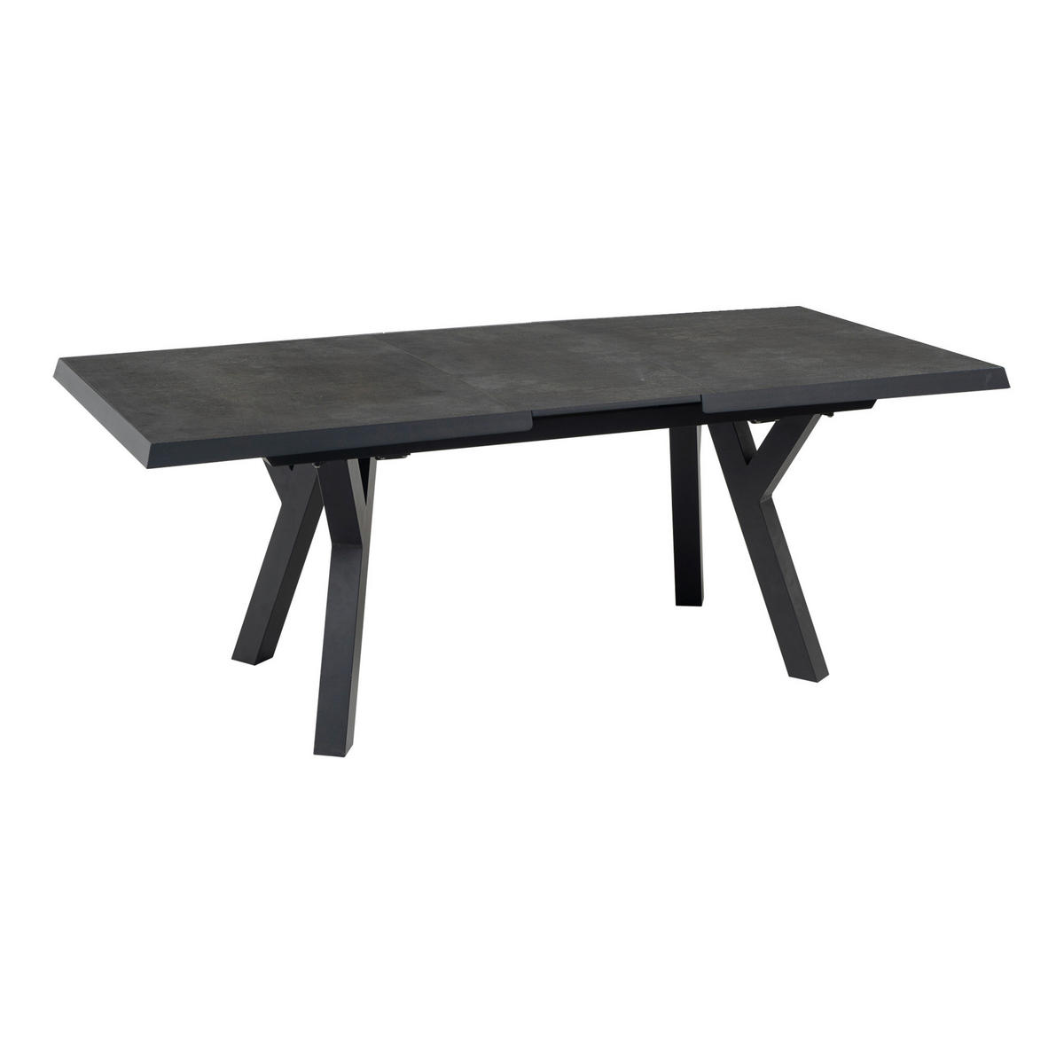 LOUNGE STOL   antracit, boje škriljevca  - boje škriljevca/antracit, Moderno, metal/keramika (163-203/93/77cm) - Ambia Garden