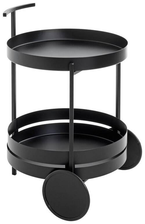 XXXL SERVÍROVACÍ VOZÍK, černá, 42/42/61 cm