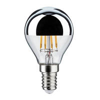 LED-LEUCHTMITTEL   E14 4,8W W 440 lm  - Klar/Silberfarben, Basics, Glas (7,8cm) - Paulmann