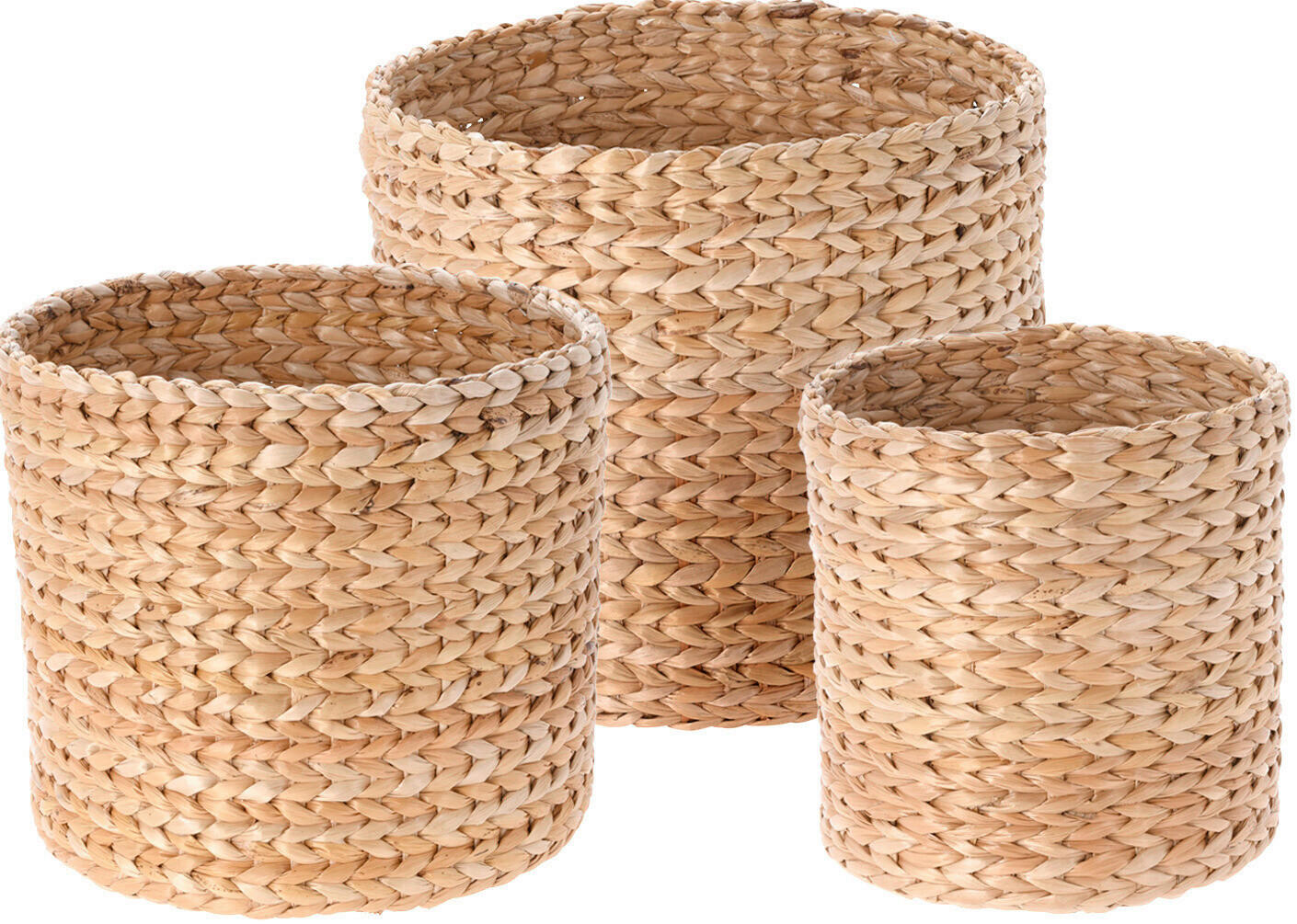 Coș - Basics, materiale naturale (36/36/30cm)