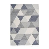 OUTDOORTEPPICH 120/170 cm Yoga Creme, Grau  - Creme/Grau, Design, Kunststoff/Textil (120/170cm) - Kayoom