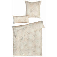 BETTWÄSCHE SVIZZERA Satin 155/220 cm  - Sandfarben, KONVENTIONELL, Textil (155/220cm) - Estella