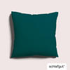 KOPFKISSENBEZUG 80/80 cm  - Dunkelgrün/Petrol, Basics, Textil (80/80cm) - Schlafgut
