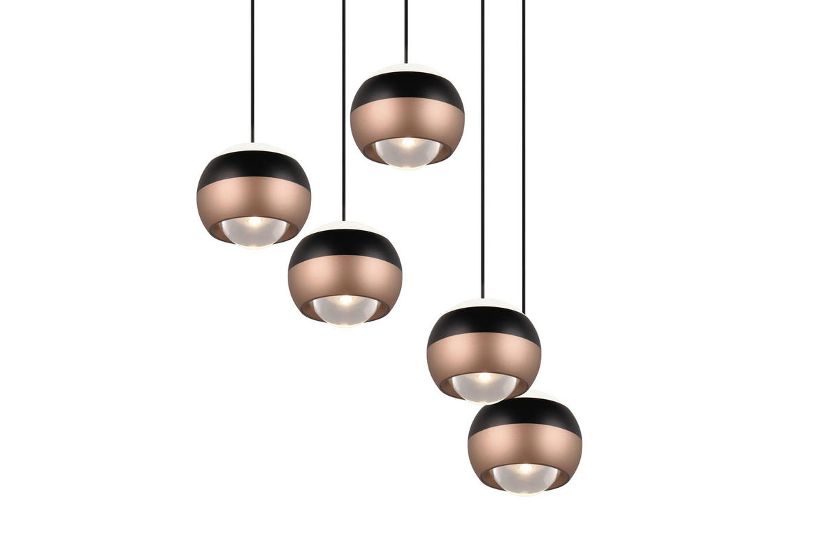 LED-HÄNGELEUCHTE 30/200 cm  - Schwarz, Design, Metall (30/200cm)