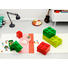 AUFBEWAHRUNGSBOX 12,5/12,5/18 cm - Rot, Trend, Kunststoff (12,5/12,5/18cm) - Lego AUFBEWAHRUNGSBOX 12,5/12,5/18 cm - Rot, Trend, Kunststoff (12,5/12,5/18cm) - Lego