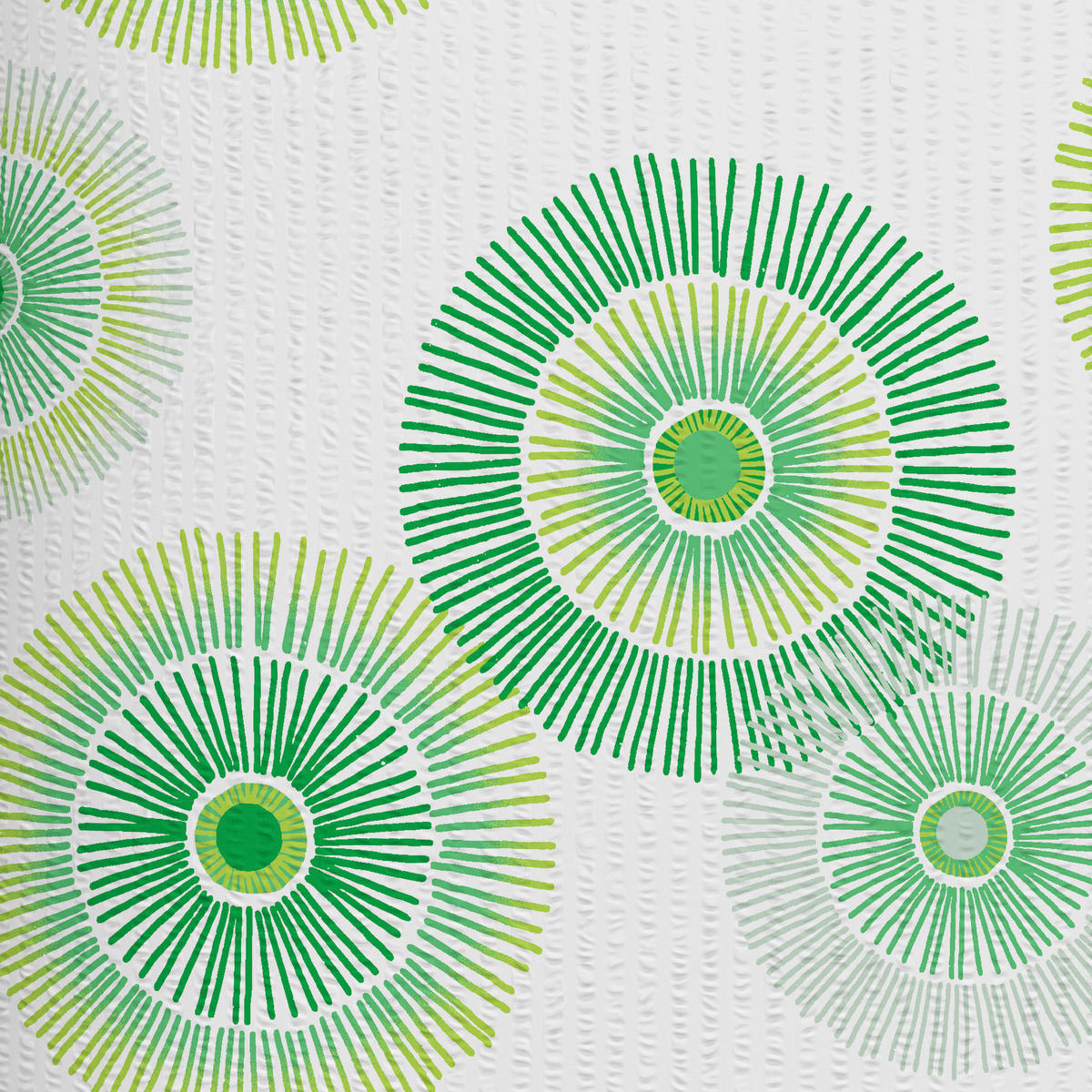 POSTELJINA MELLI 140/200 cm krep zelena, bela  - zelena/bela, Konvencionalno, tekstil (140/200cm) - Esposa