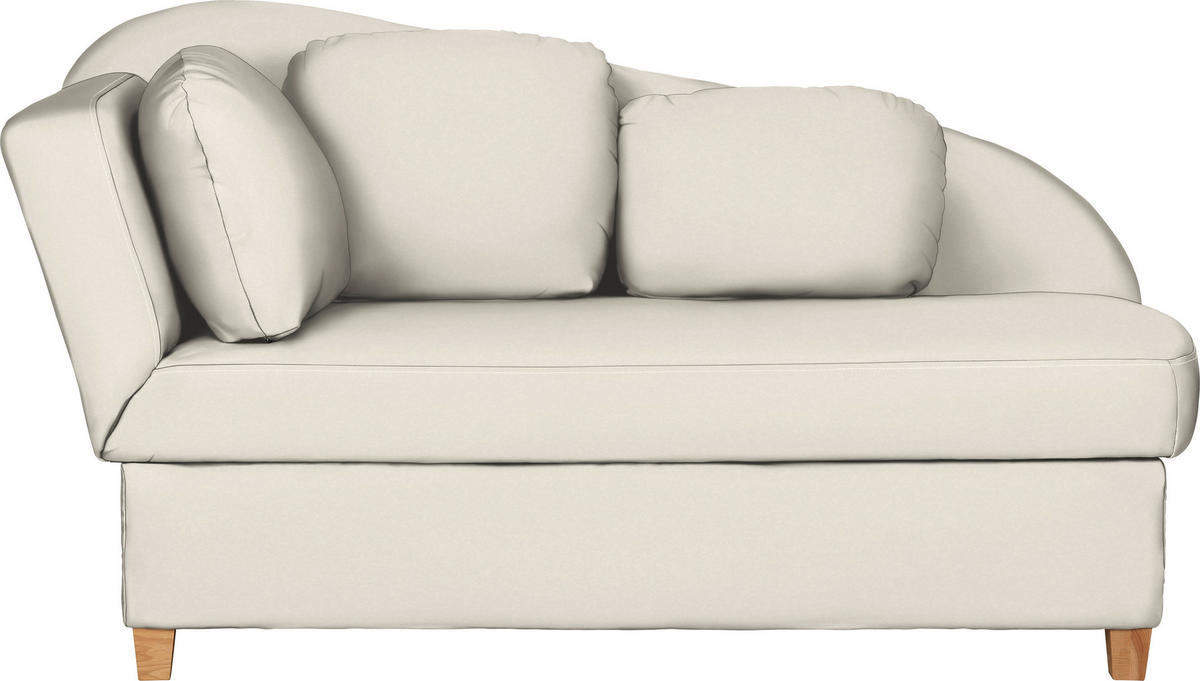 LIEGE in Chenille, Flachgewebe Creme  - Creme, Lifestyle, Holz/Textil (85/97/180cm) - Novel