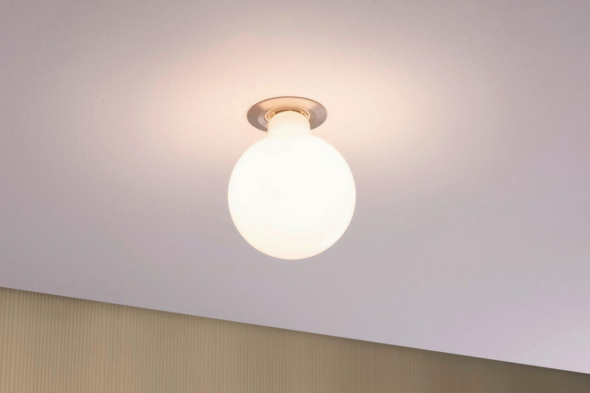 LED-LEUCHTMITTEL   E27 1x7,5W W 806 lm  - Opal, Basics, Glas (11,8/8,0cm) - Paulmann