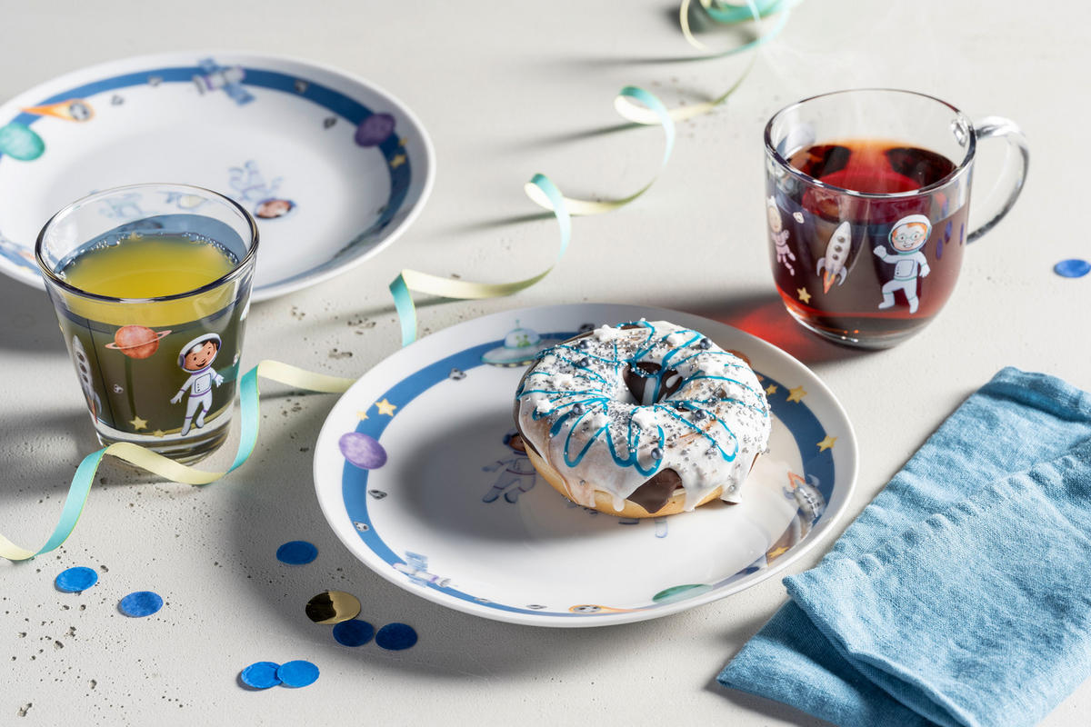 TASSENSET Bambini Aventura 6-teilig  - Trend, Glas (11,5/8,8/8,4cm) - Leonardo