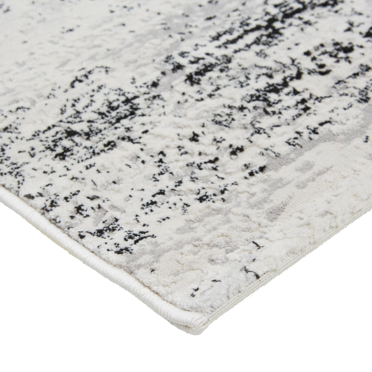 WEBTEPPICH Antea 80/150 cm Antea  - Beige/Schwarz, Design, Textil (80/150cm) - Schöner Wohnen Teppi