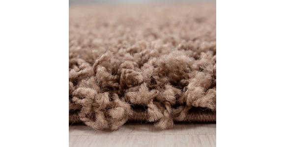 HOCHFLORTEPPICH 80/150 cm Life 1500 Hellbraun  - Hellbraun, KONVENTIONELL, Textil (80/150cm) - Novel